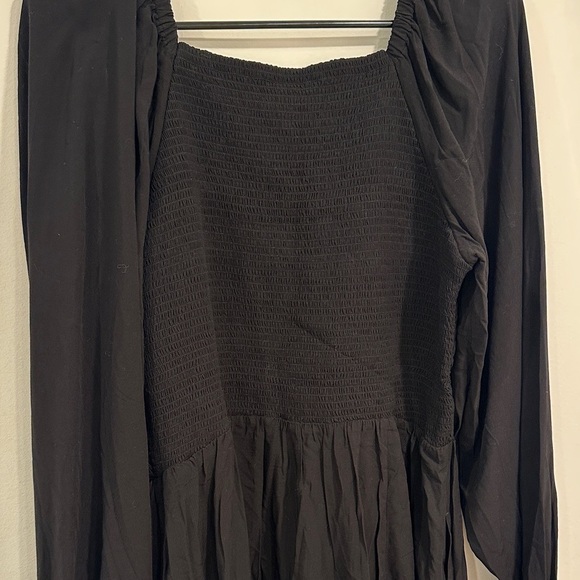 Old Navy Elegant Black Long Sleeve Dress - Picture 6 of 6
